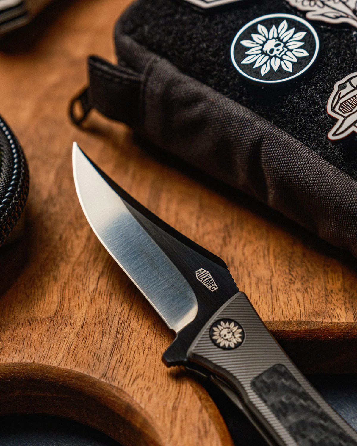 Pocket Bowie Deadhead Frame Lock Knife - Image 17