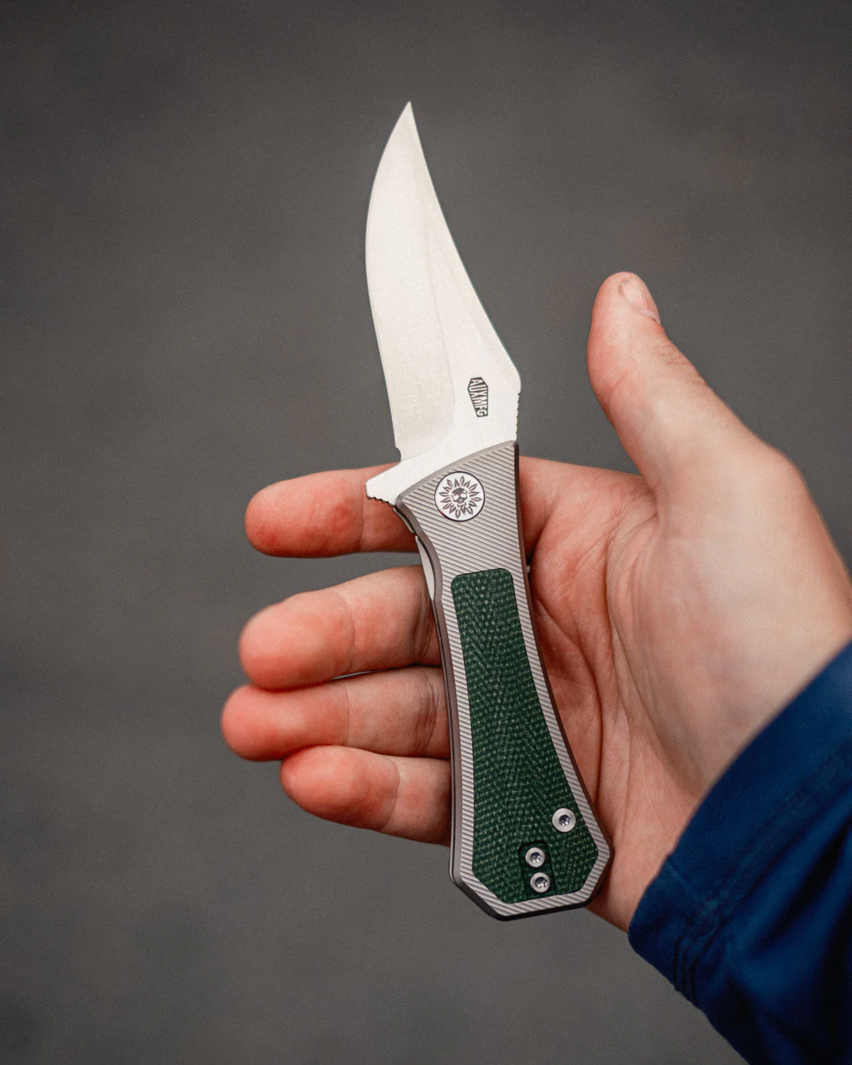 Pocket Bowie Deadhead Frame Lock Knife - Image 9