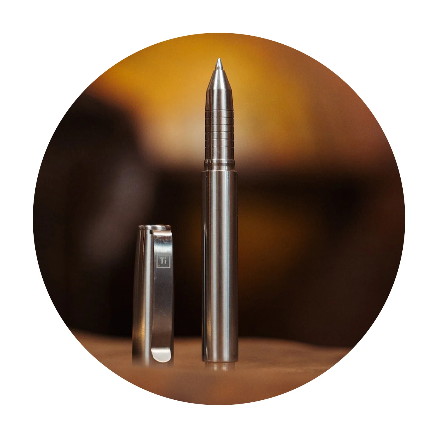 Base Line Capped Titanium Pen - Image 10