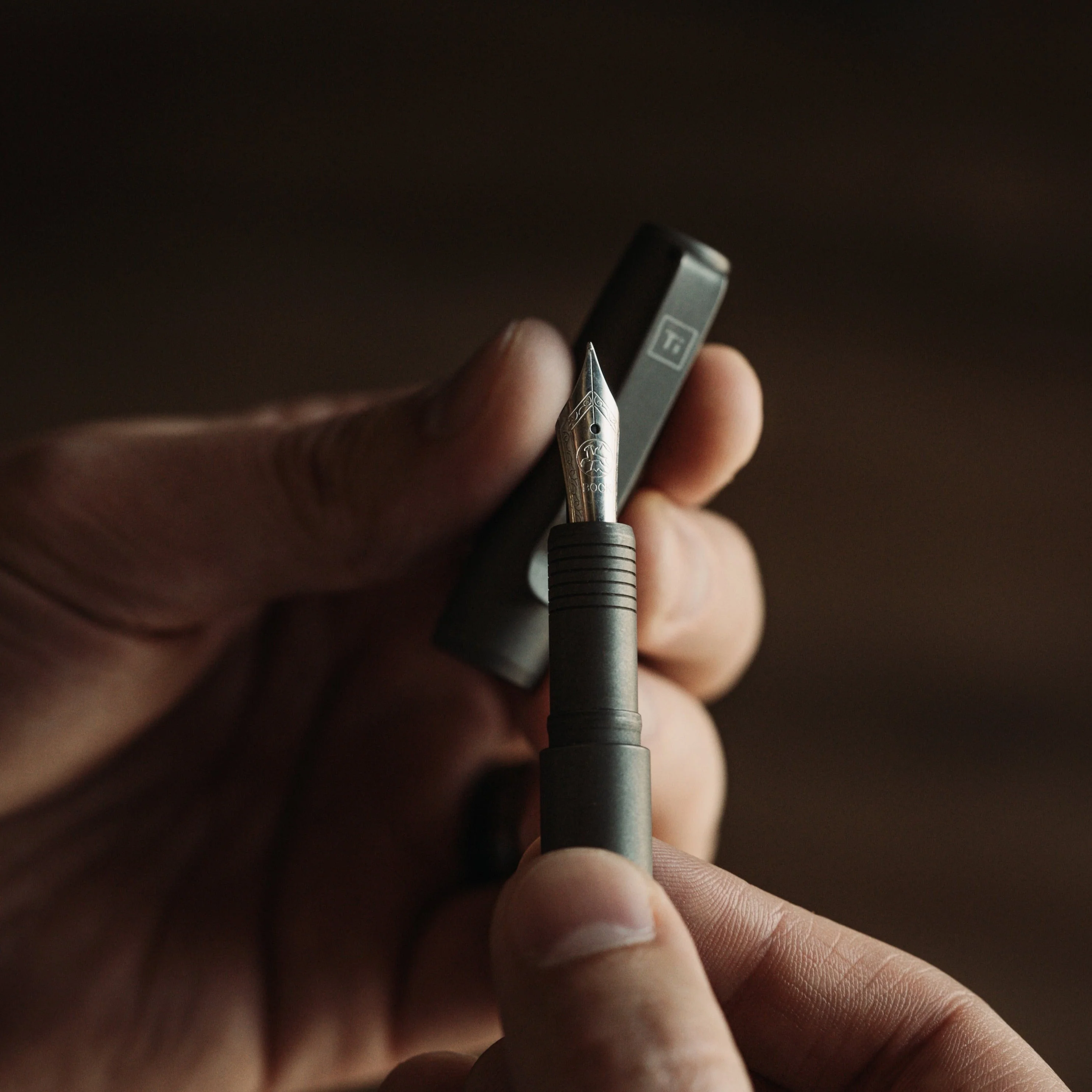 Fountain EDC Titanium Pen - Image 3