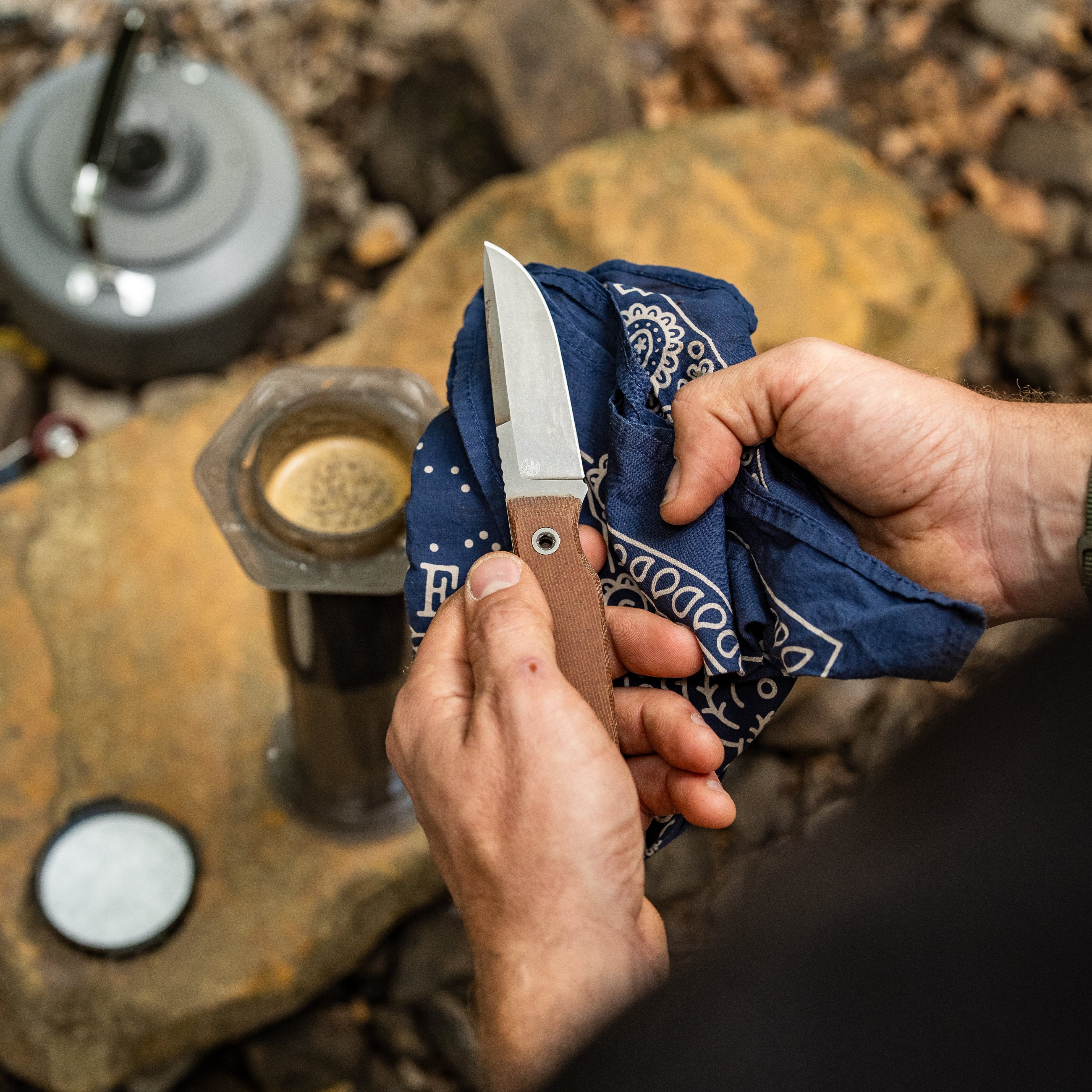 USA Signal Fixed Blade Knife - Image 7