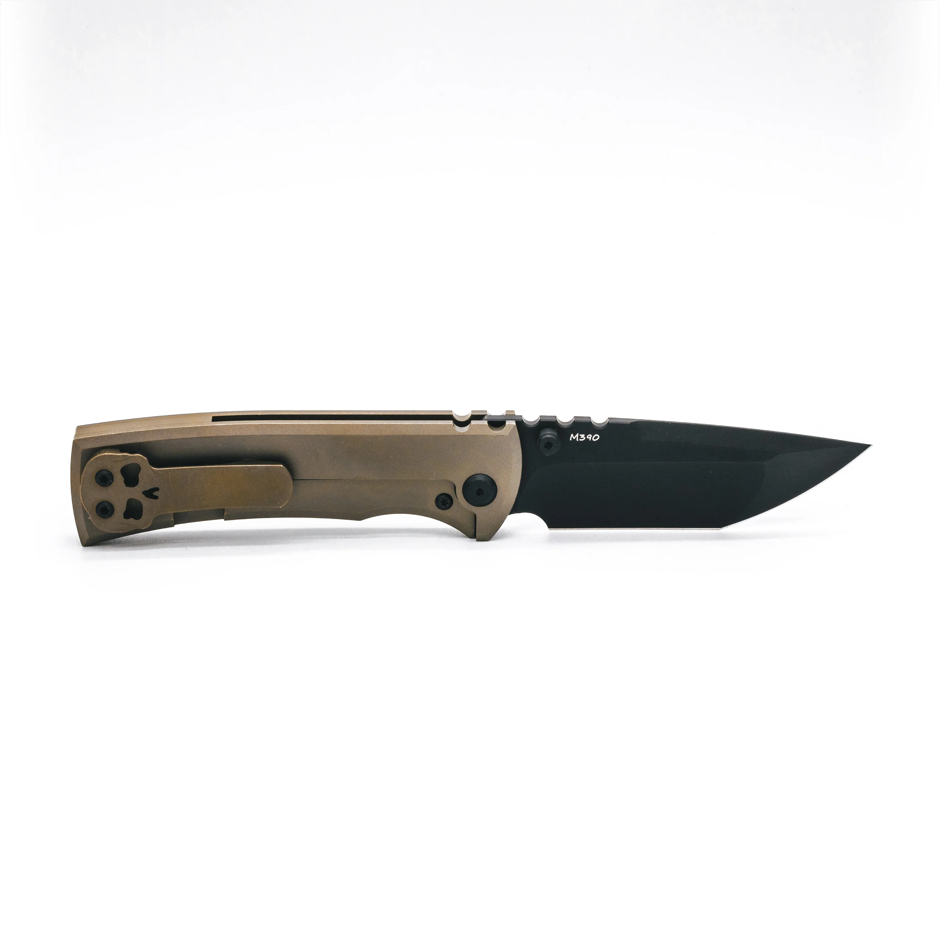 Exclusive 229 Redencion Bronze Ti Chisel Knife - Image 6