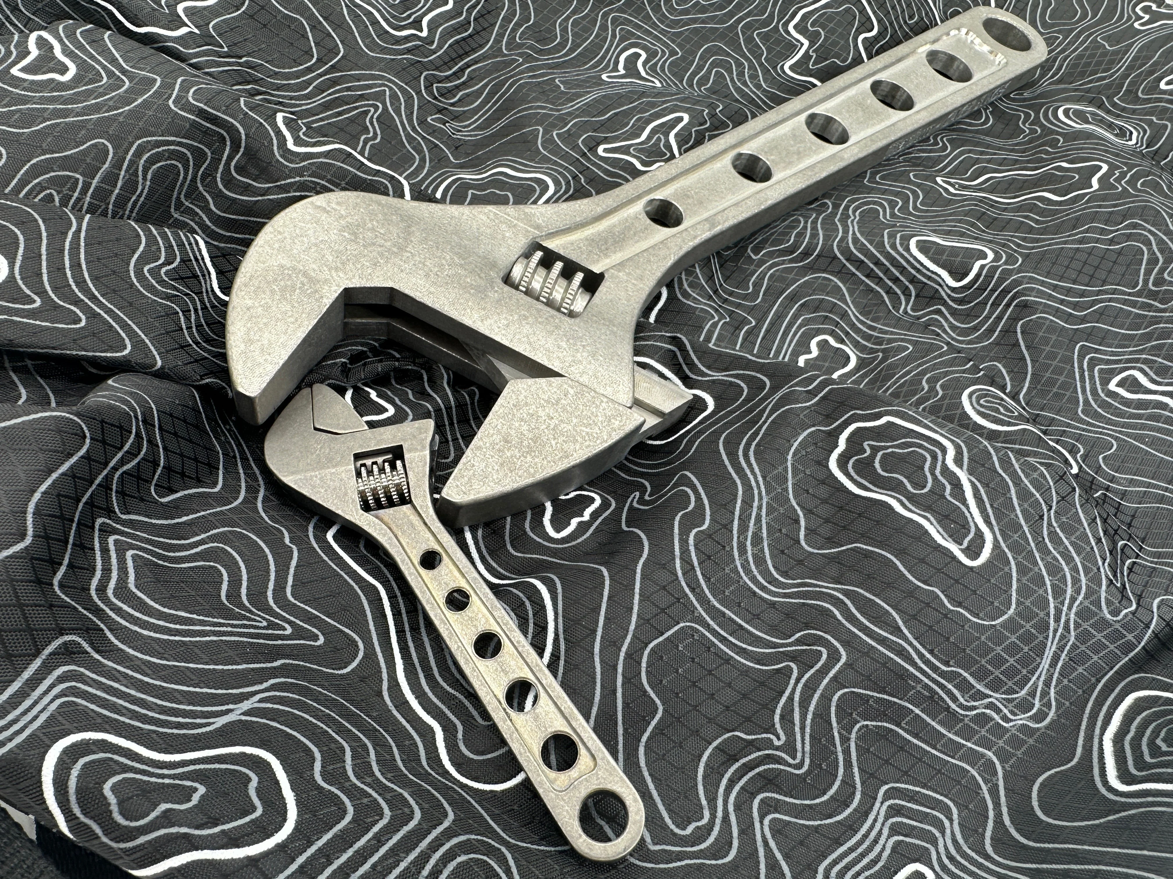 Adjustable Wrench Titanium 12" - Image 5