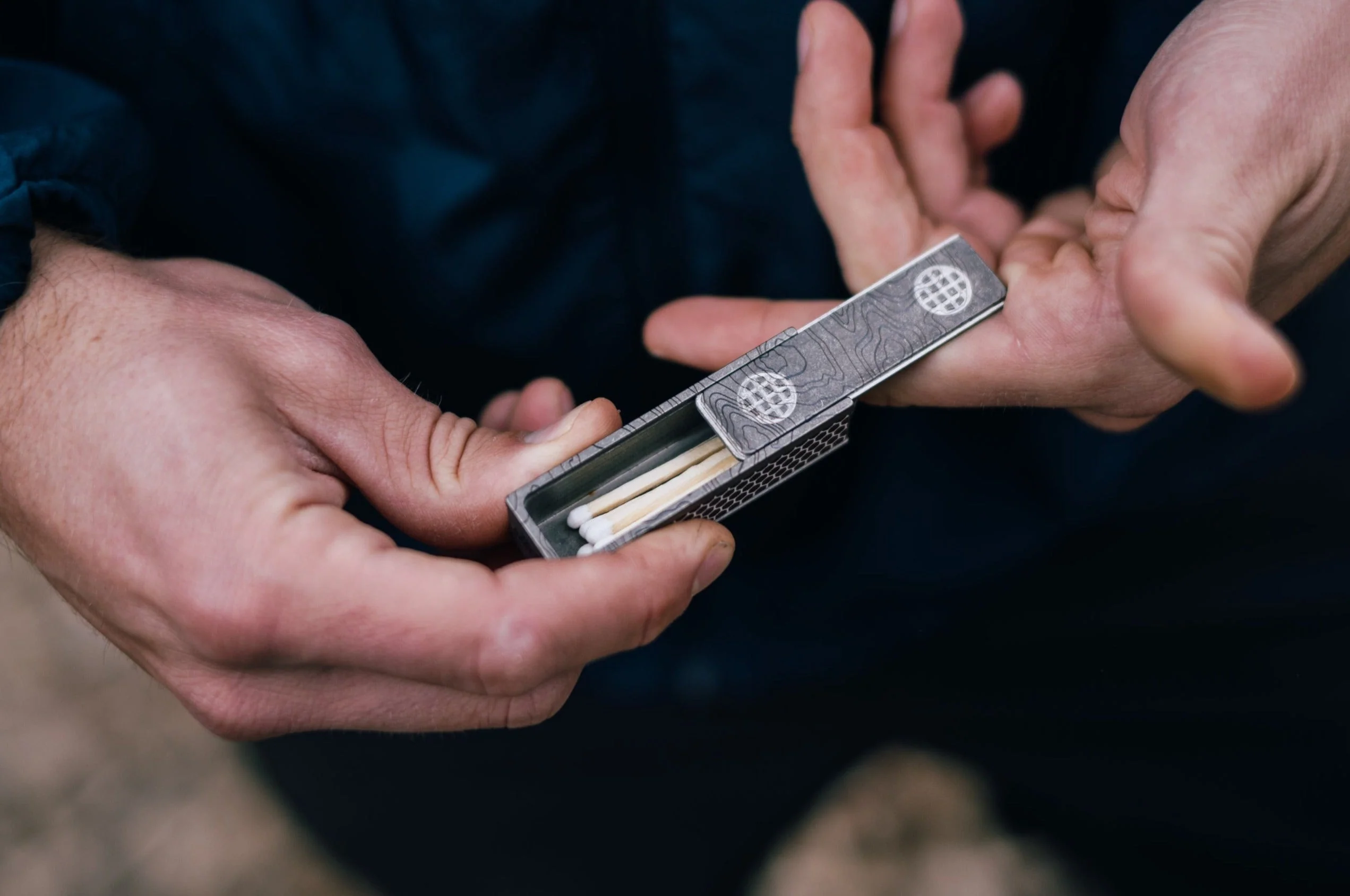 Titanium Match Slide Box - Image 10