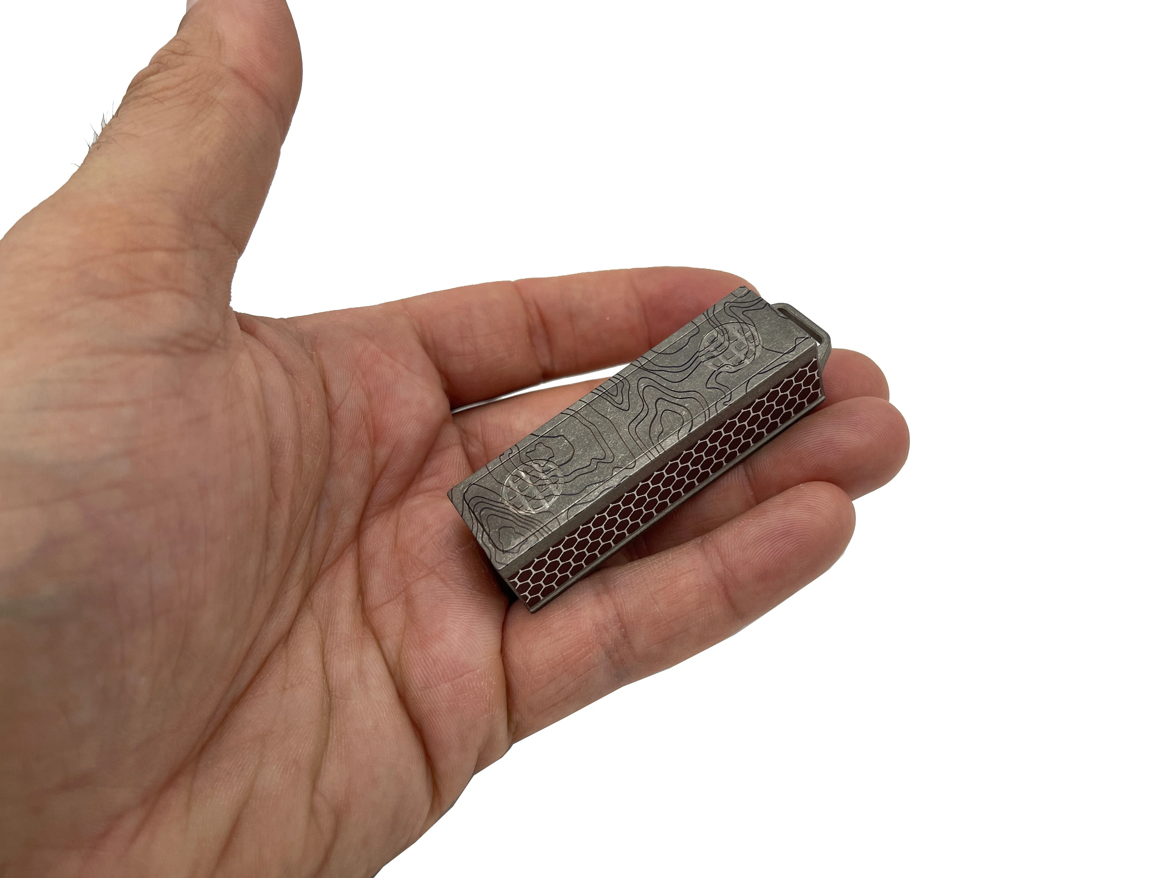 Titanium Match Slide Box - Image 3