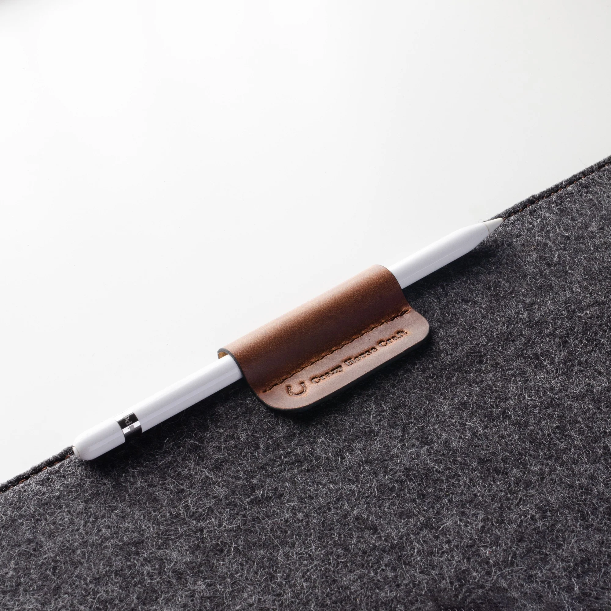 Wool Felt & Leather Desk Mat - Image 5