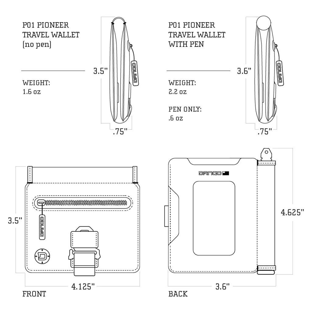 P01 Travel Wallet - Image 3