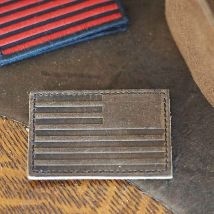 Reverse Flag Patch Leather - Image 5