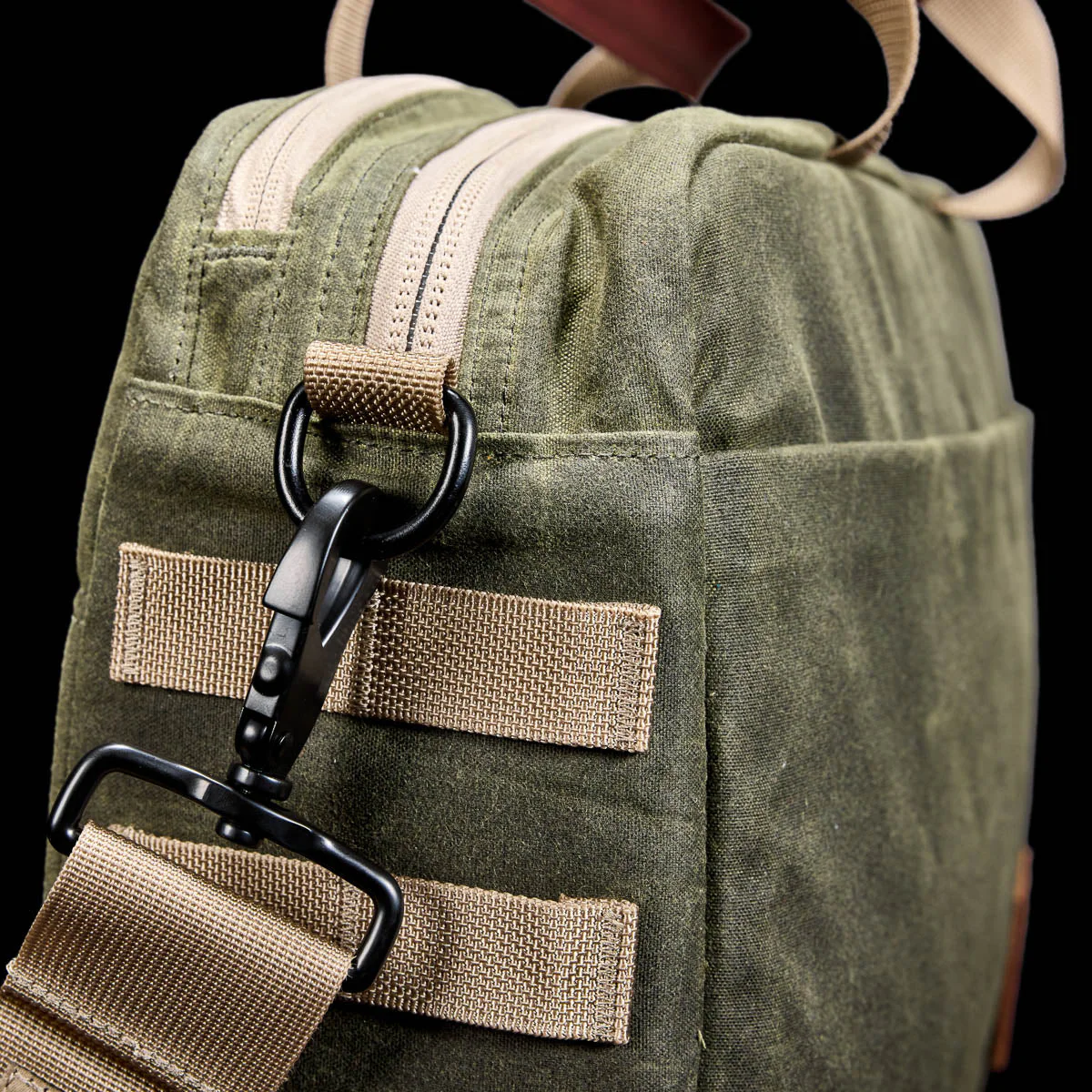 Shoulder Bag Waxed Canvas - Image 32