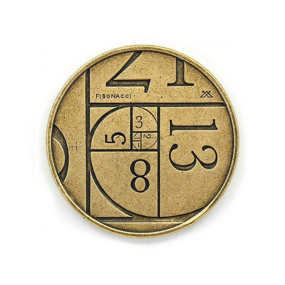 Fibonacci Coin Bronze - Image 2