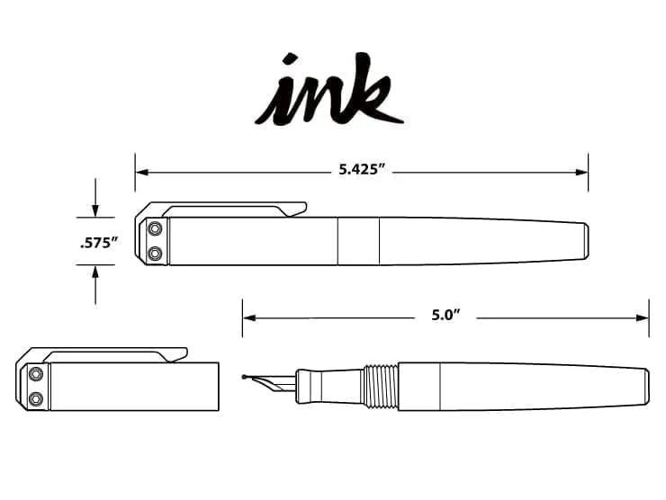 INK V2 Fountain Aluminum Pen - Image 4