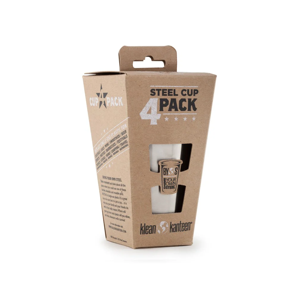 Steel Cup 296 ml 4-Pack - Image 3