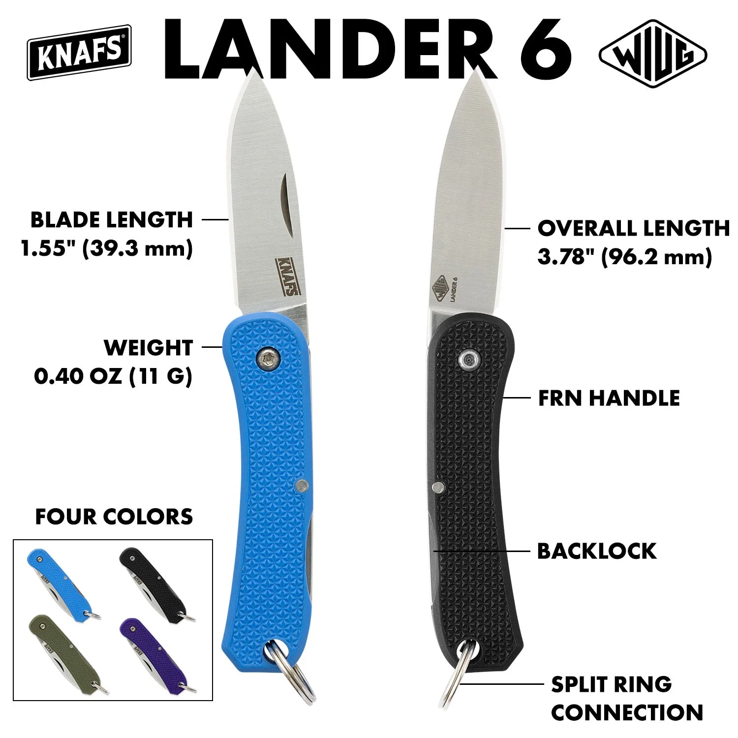 Lander 6 Mini Keychain Knife - Image 14