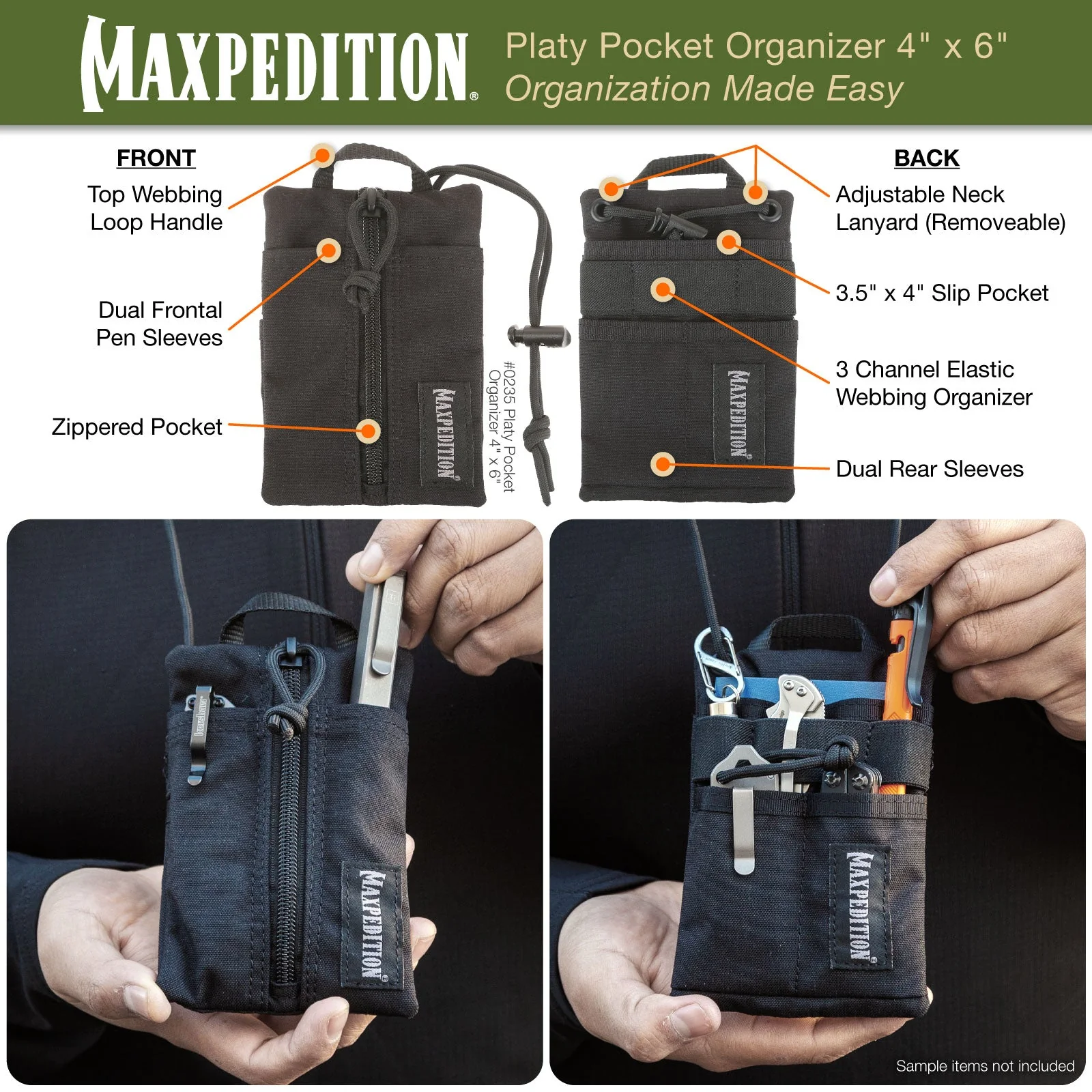 Platy Pocket Organizer 4×6 - Image 7