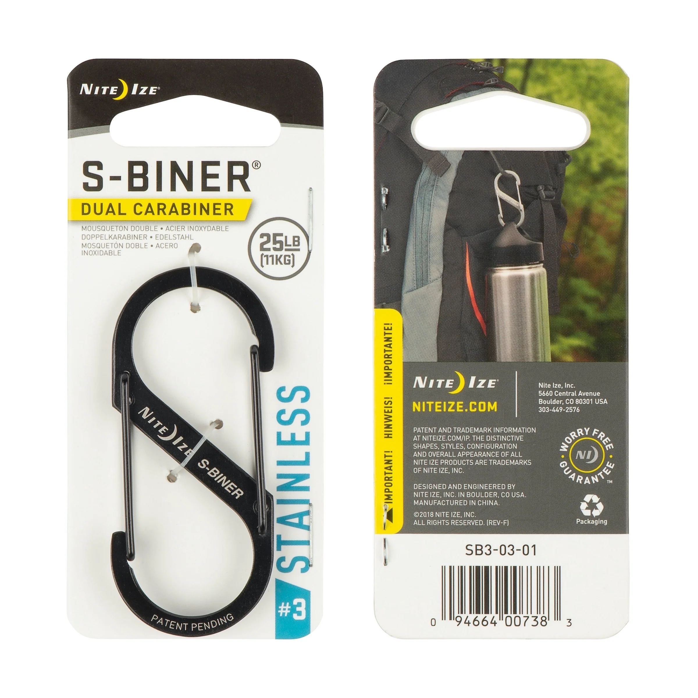S-Biner® Stainless Dual Carabiner - Image 15