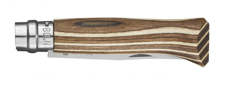 N°08 Brown Laminated Birch Knife - Image 2