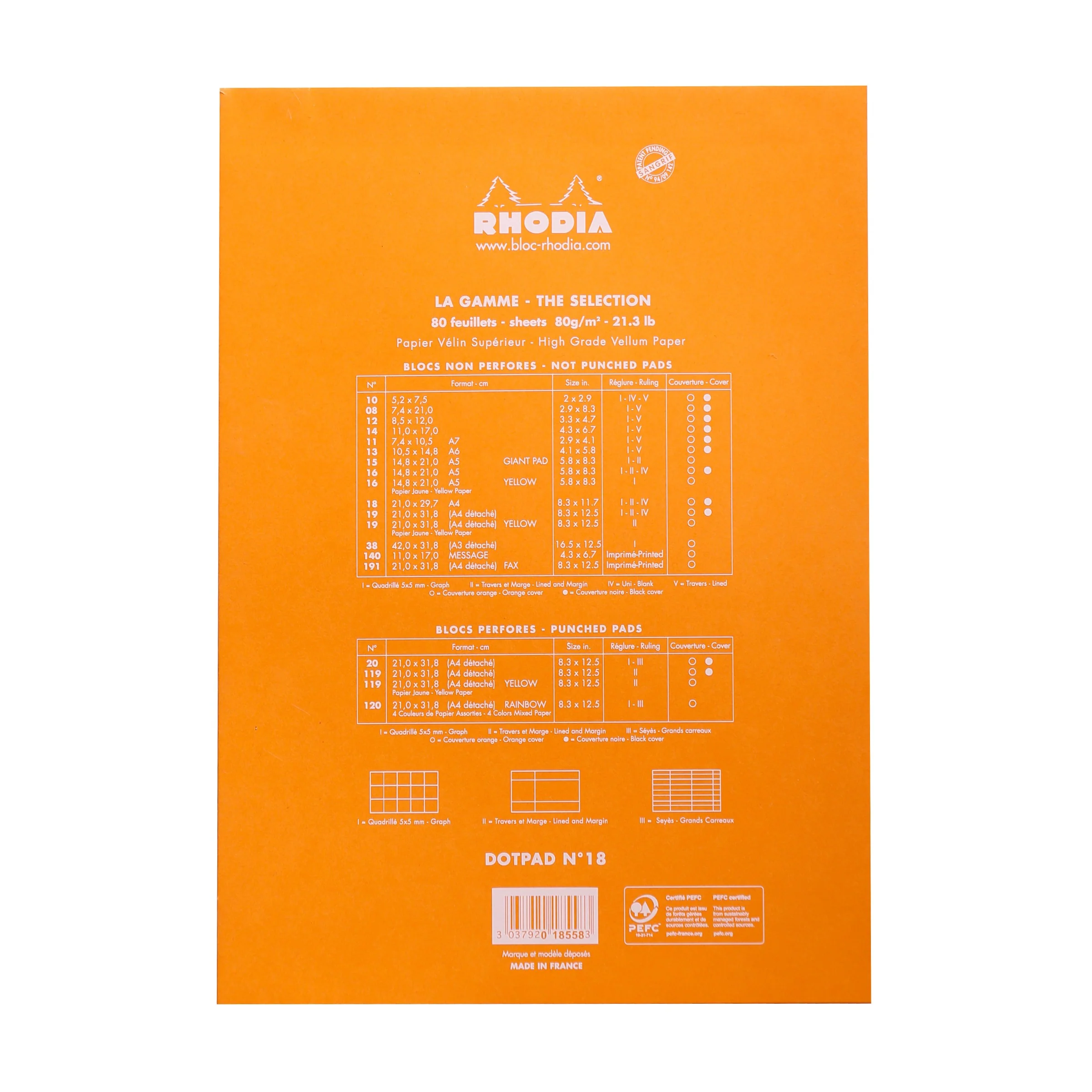 Bloc N°18 Memo Pad - Image 11