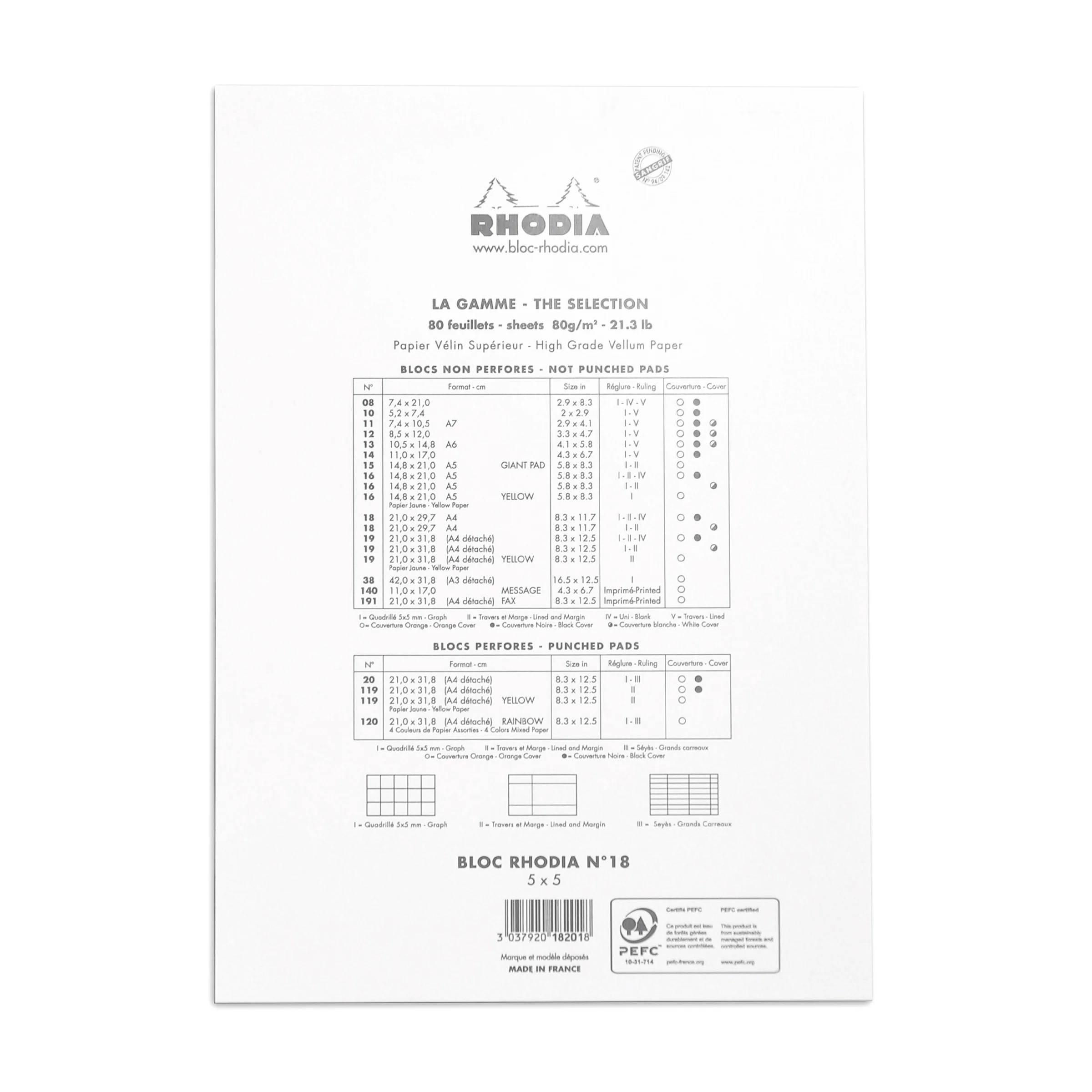Bloc N°18 Memo Pad - Image 8