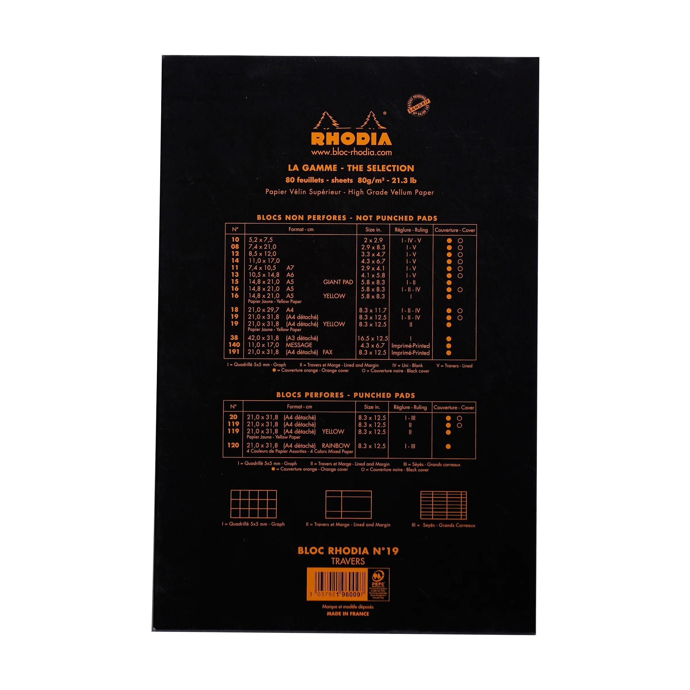 Bloc N°19 Memo Pad - Image 18
