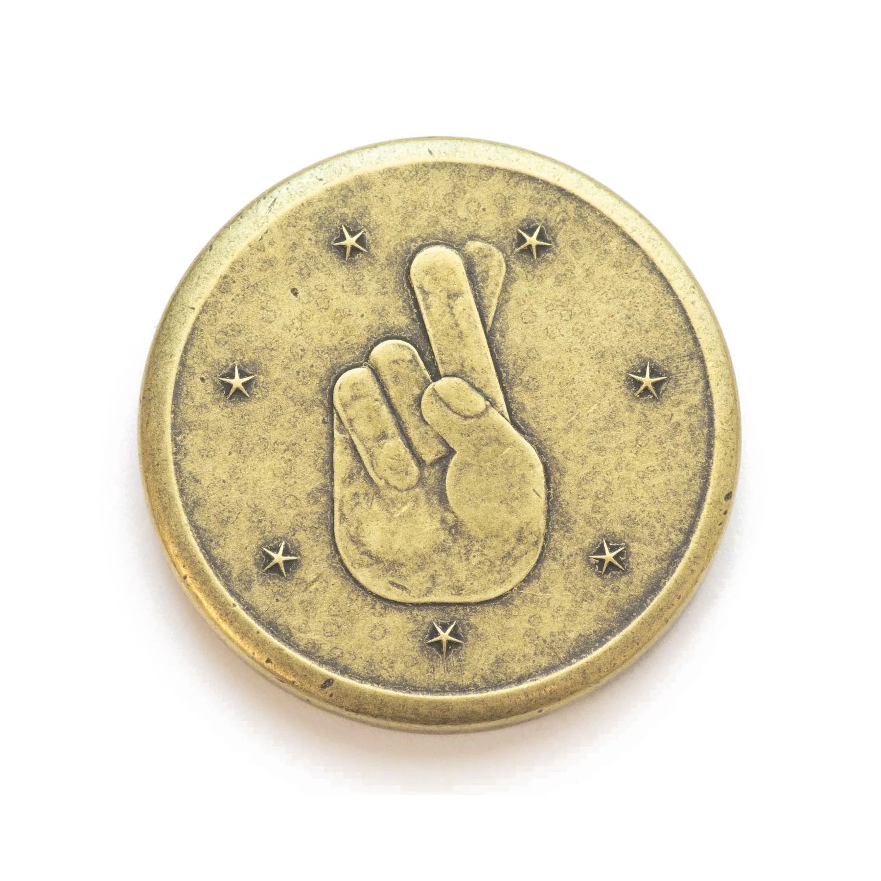 Lucky Duck Brass Coin - Image 2