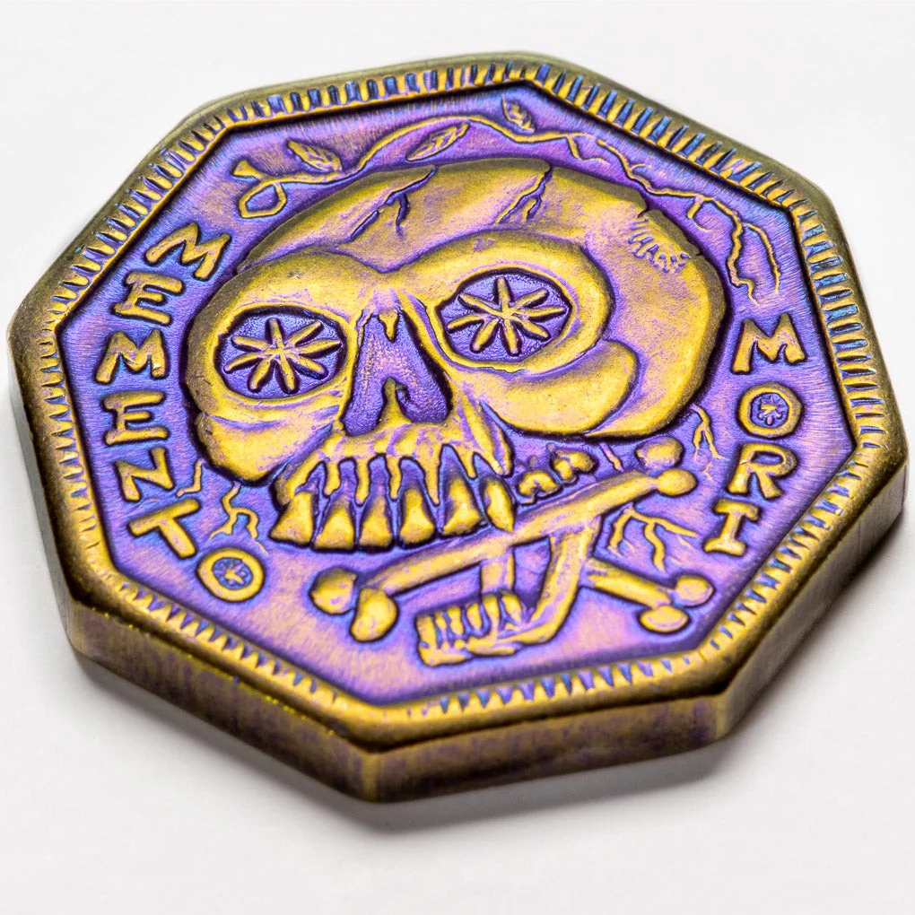 Memento Mori Niobium Coin - Image 3