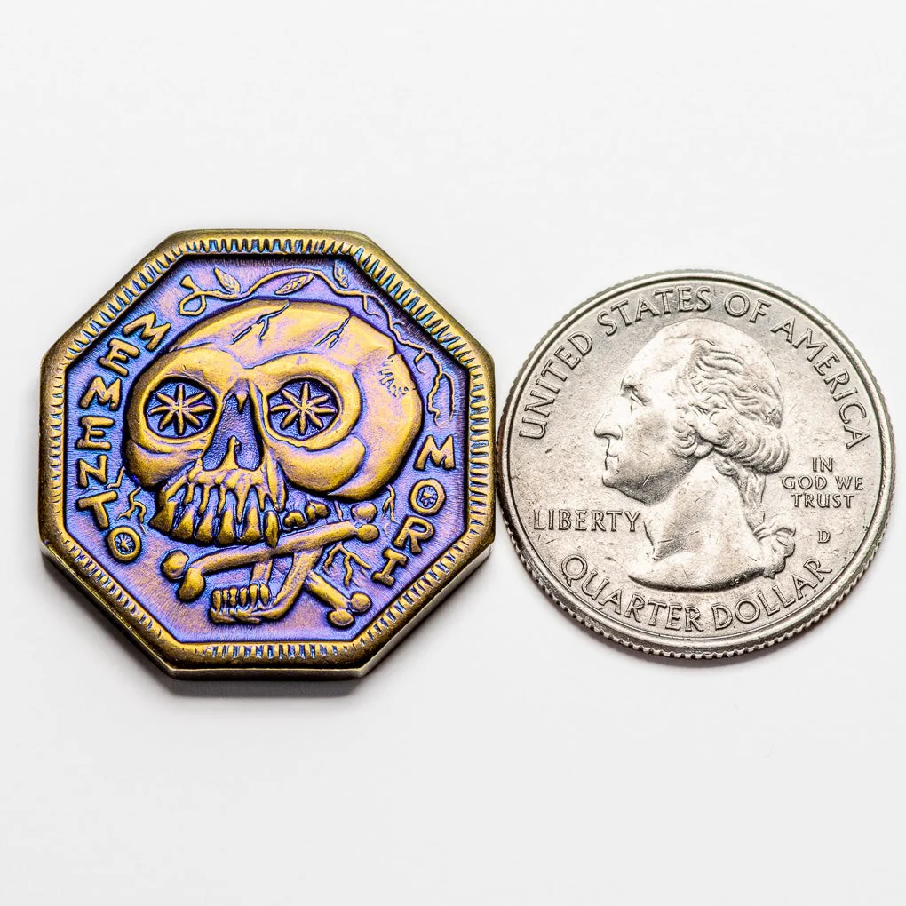 Memento Mori Niobium Coin - Image 4