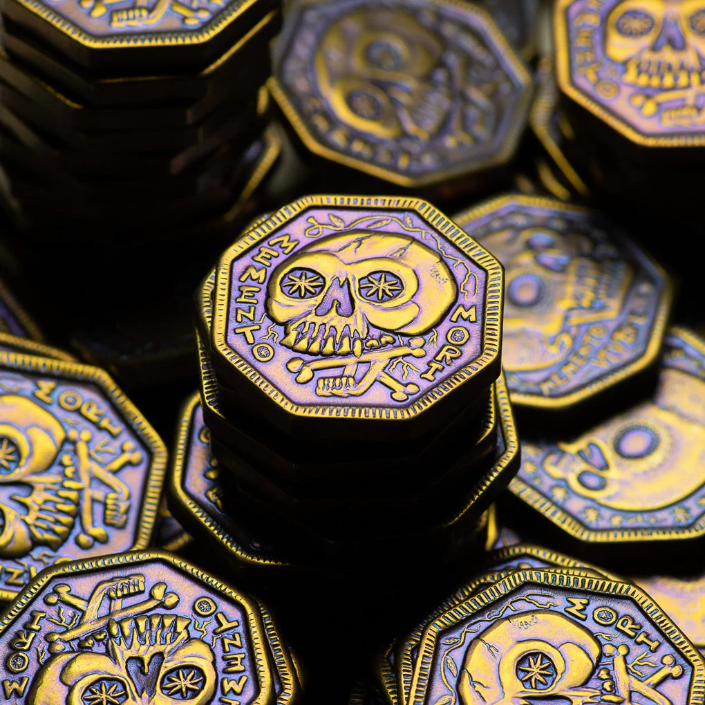 Memento Mori Niobium Coin - Image 5