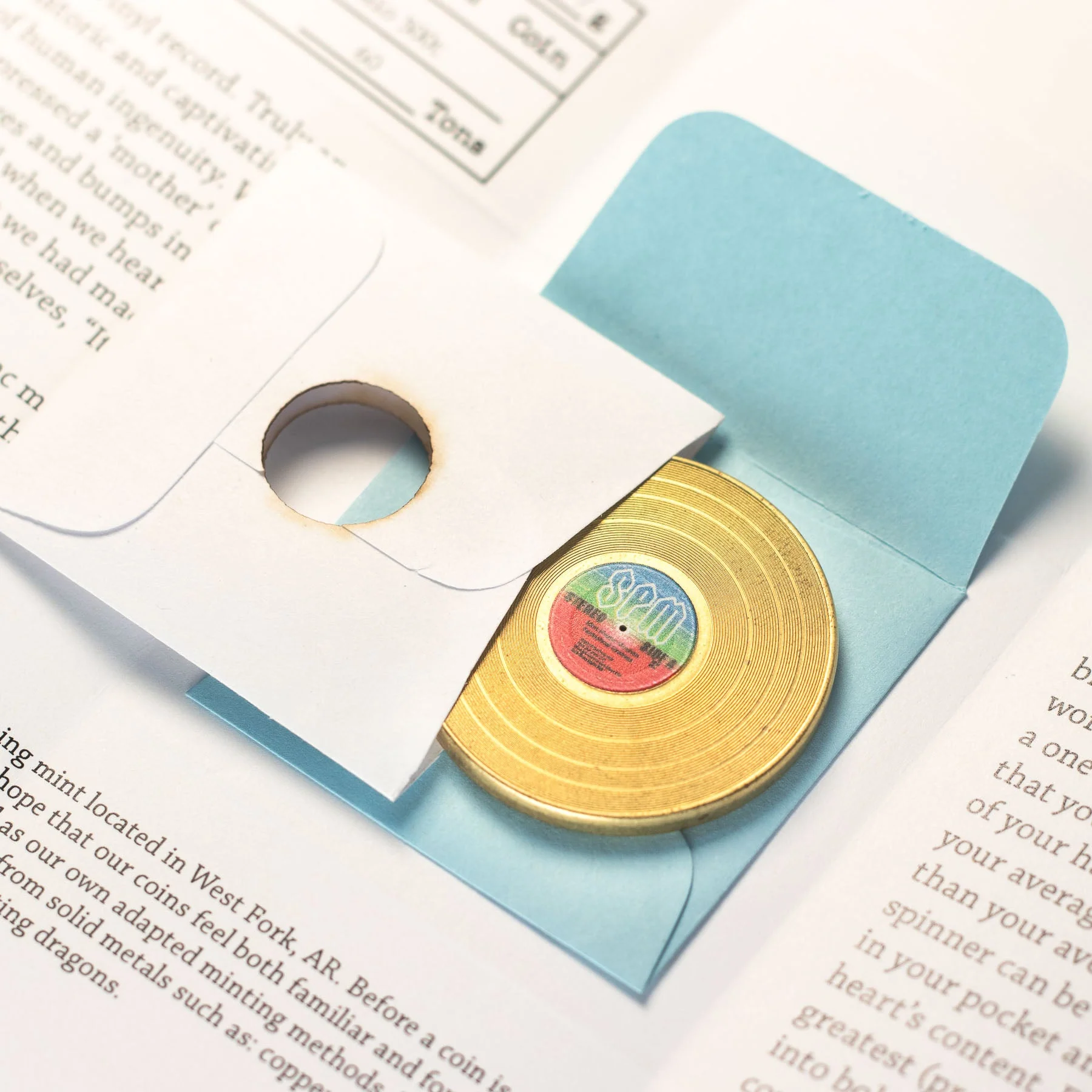 Record Spinner Brass - Image 3