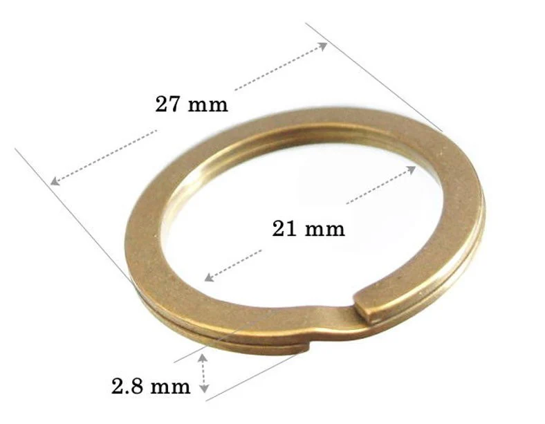 Flat Split Ring - Image 4
