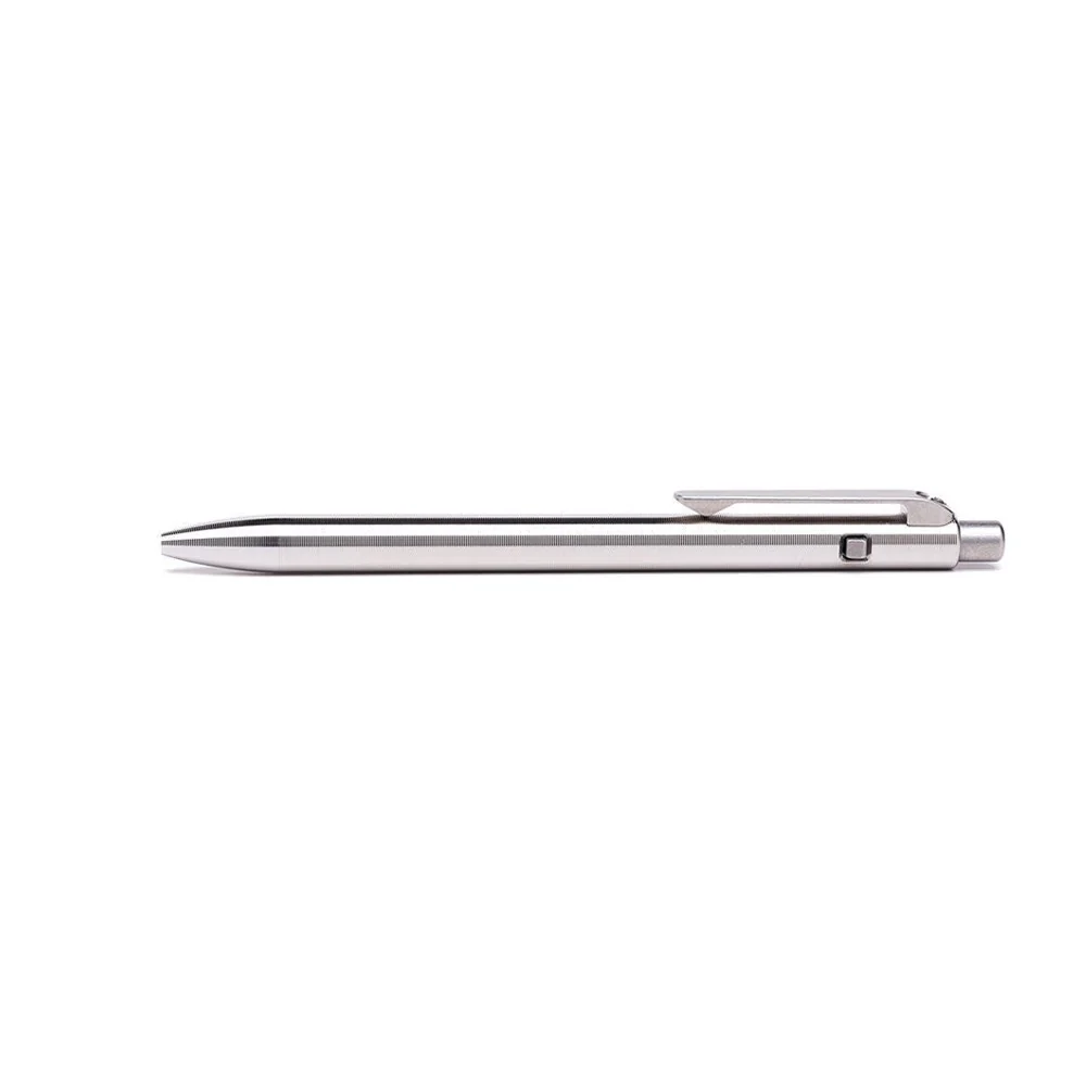 Slim Side Click Titanium Pen - Image 2