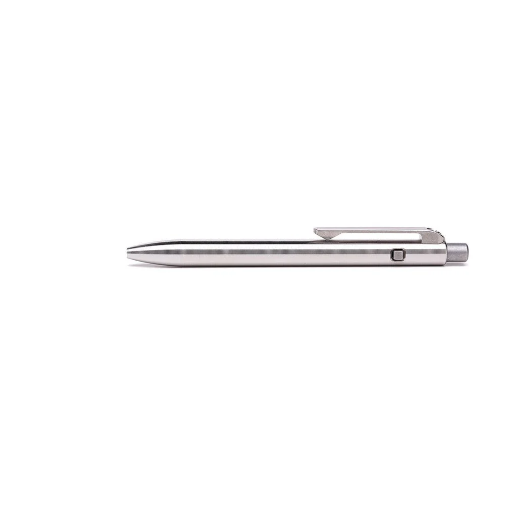 Slim Side Click Titanium Pen - Image 3